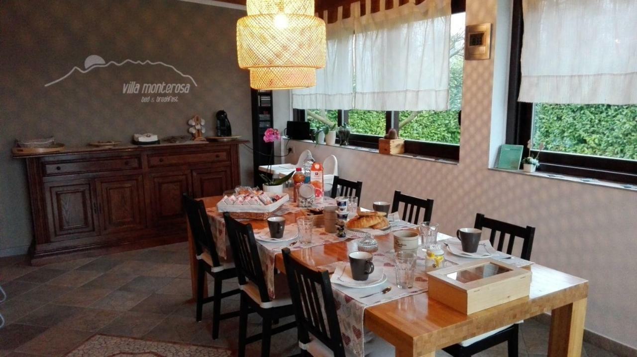 B&B Villa Monterosa Con Piscina Castronno Buitenkant foto